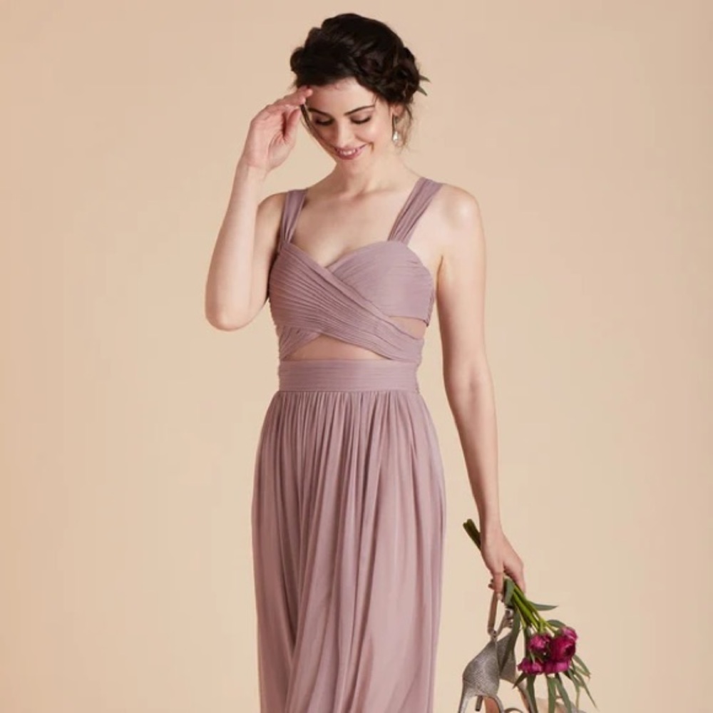 Birdy Grey ELSYE DRESS, MESH MAUVE, L